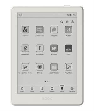 eBookReader.dk Onyx BOOX Go 6 Gen II ebogslæser - Råhvid apps